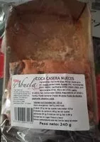 Mängden socker i Coca casera nueces