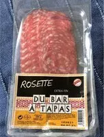 Mängden socker i Rosette du bar à tapas