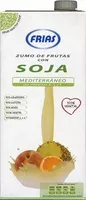 Mängden socker i Bebida de zumo y soja "Frías" Mediterráneo