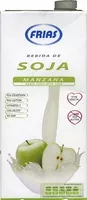 Mängden socker i Bebida de soja con zumo de manzana