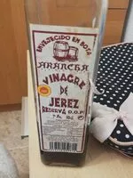 Mängden socker i Vinagre de jerez