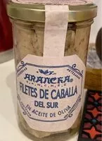 Mängden socker i Filetes de caballa del sur