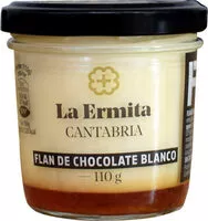 Mängden socker i Flan de chocolate blanco sin gluten