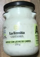 Mängden socker i Arroz con leche de cabra