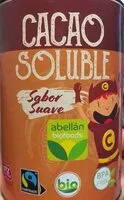 Mängden socker i Cacao soluble sabor suave