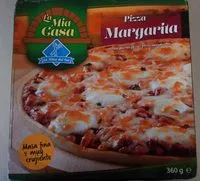 Mängden socker i Pizza margarita