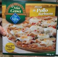 Mängden socker i Pizza de pollo barbacoa