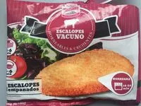 Mängden socker i Escalopes vacuno