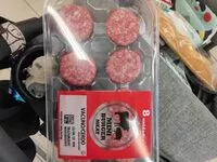 Mängden socker i Mini burger de vacuno y cerdo