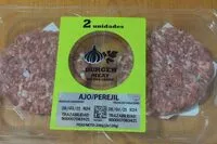 Mängden socker i Hamburguesa ajo/perejil