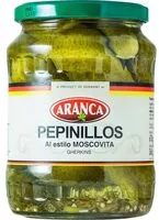 Mängden socker i Pepinillos al estilo moscovita