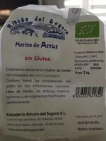 Mängden socker i Harina de arroz. Sin gluten