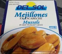 Mängden socker i Mejillones en escabeche