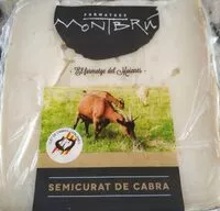 Mängden socker i Formatge Semicurat de Cabra