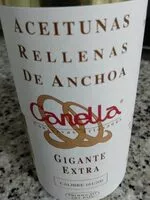 Mängden socker i Aceitunas rellenas de anchoa gigante extra