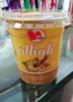 Mängden socker i Allioli