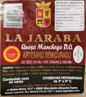 Mängden socker i Queso Manchego La Jaraba