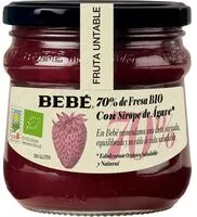 Mängden socker i Mermelada de fresa con sirope de ágave