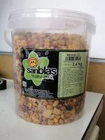 Mängden socker i Revuelto frutos secos