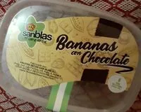 Mängden socker i Bananas con chocolate