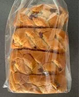 Mängden socker i Pan de leche con pepitas de chocolate