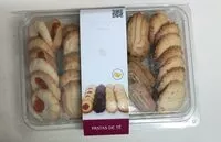 Mängden socker i Pastas de té