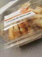 Mängden socker i Lacitos de hojaldre