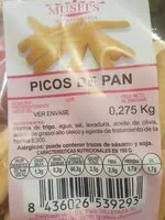 Mängden socker i Picos de pan