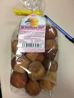 Mängden socker i Mini magdalenas yogur