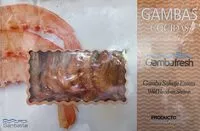 Mängden socker i Gamba Cocida congelada