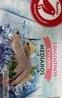 Mängden socker i Langostinos Crudos