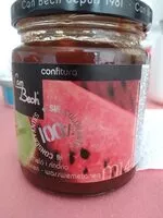 Mängden socker i Mermelada sandia y melon