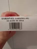 Mängden socker i Sardinas en aceite de oliva