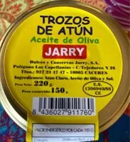 Mängden socker i Atun en aceite de oliva