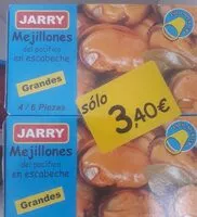 Mängden socker i Mejillones en escabeche