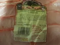 Mängden socker i Fiambre de lomo semicocido