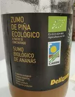 Mängden socker i Zumo de Piña