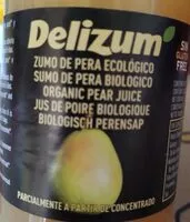 Mängden socker i Zumo de pera