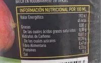 Mängden socker i Néctar de mango con áloe vera ecológico