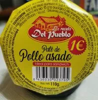 Mängden socker i Paté de pollo asado