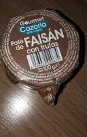 Mängden socker i Paté de Faisán con trufas