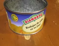 Mängden socker i Rodajas de piña en su jugo