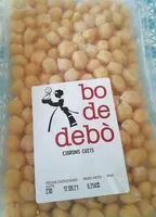 Mängden socker i Garbanzos cocidos