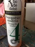 Mängden socker i Gazpacho de Sandía