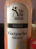 Mängden socker i Gazpacho suave