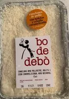 Mängden socker i Canelons amb pollastre, bolets i ceba carameltzada