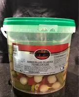 Mängden socker i Vanderillas picantes