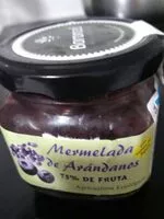 Mängden socker i Mermelada de Arándanos