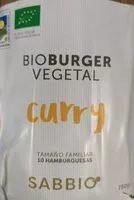 Mängden socker i Bio burger vegetal curry
