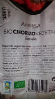 Mängden socker i BioChorizo vegetal sansón